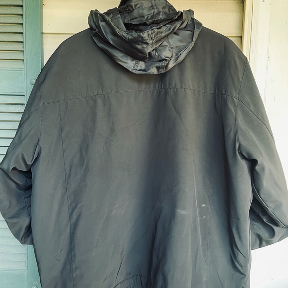 Mens Michael Kors zip out lining insulated jacket - Picture 2 of 9